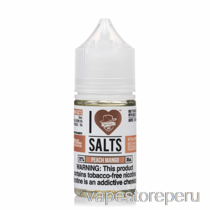Vape Smoke Melocotón Mango - Me Encantan Las Sales - 30ml 50mg